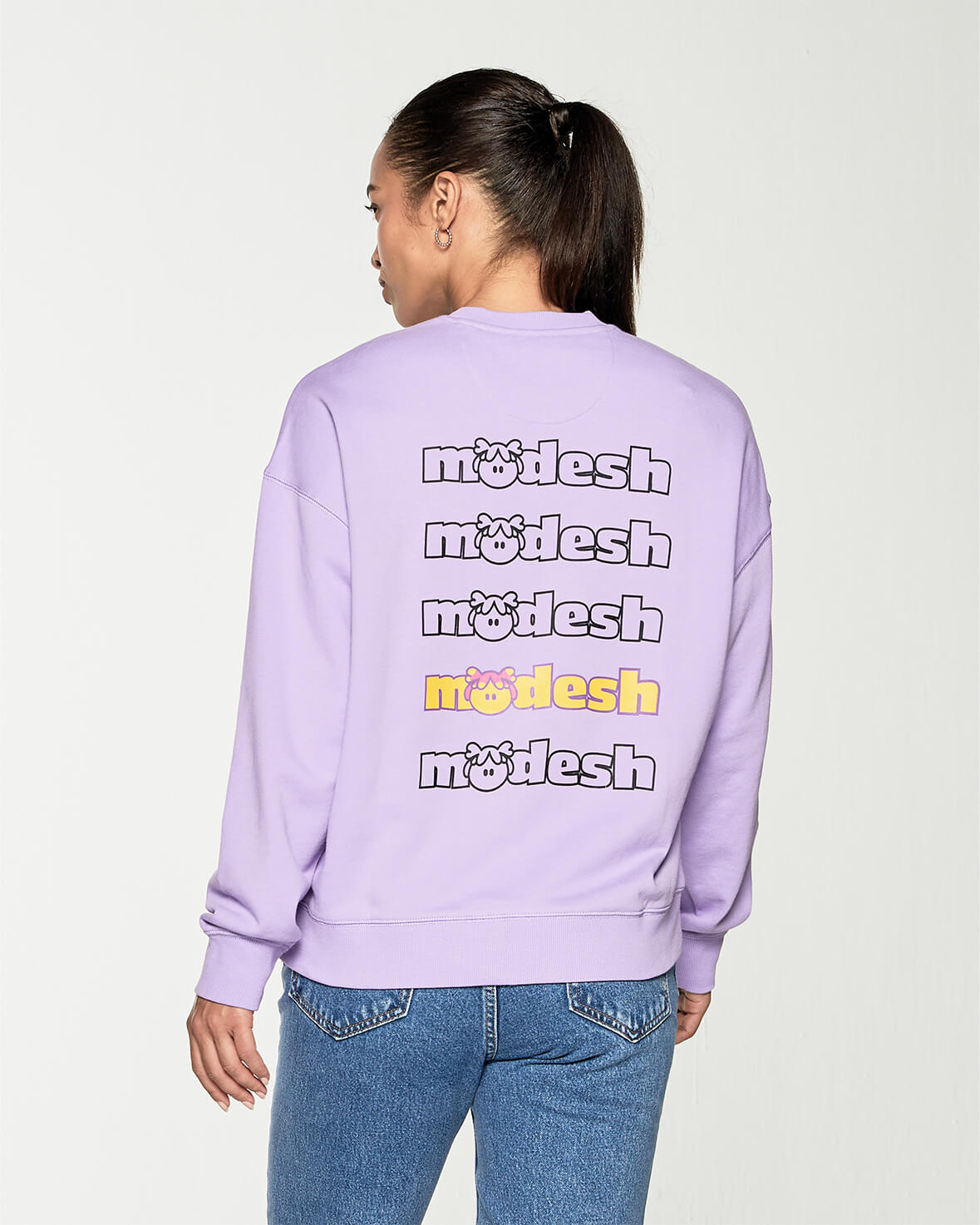 Stand out Sweatshirt - Lavendar image number 2