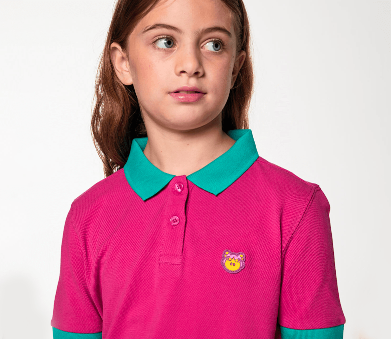 Polo Tee - Lilac Rose image number 4