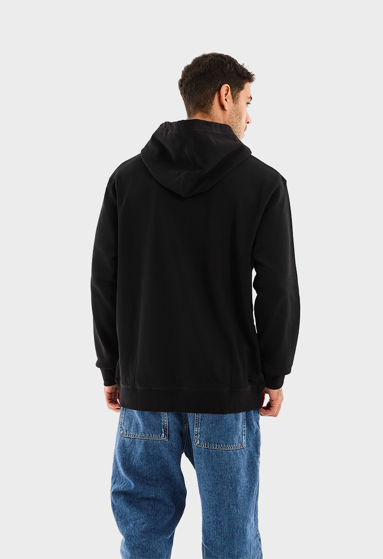 Hoodie Sweatshirt-Jet Black image number 2