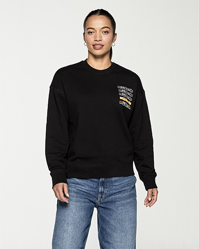 Stand out Sweatshirt - Jet Black