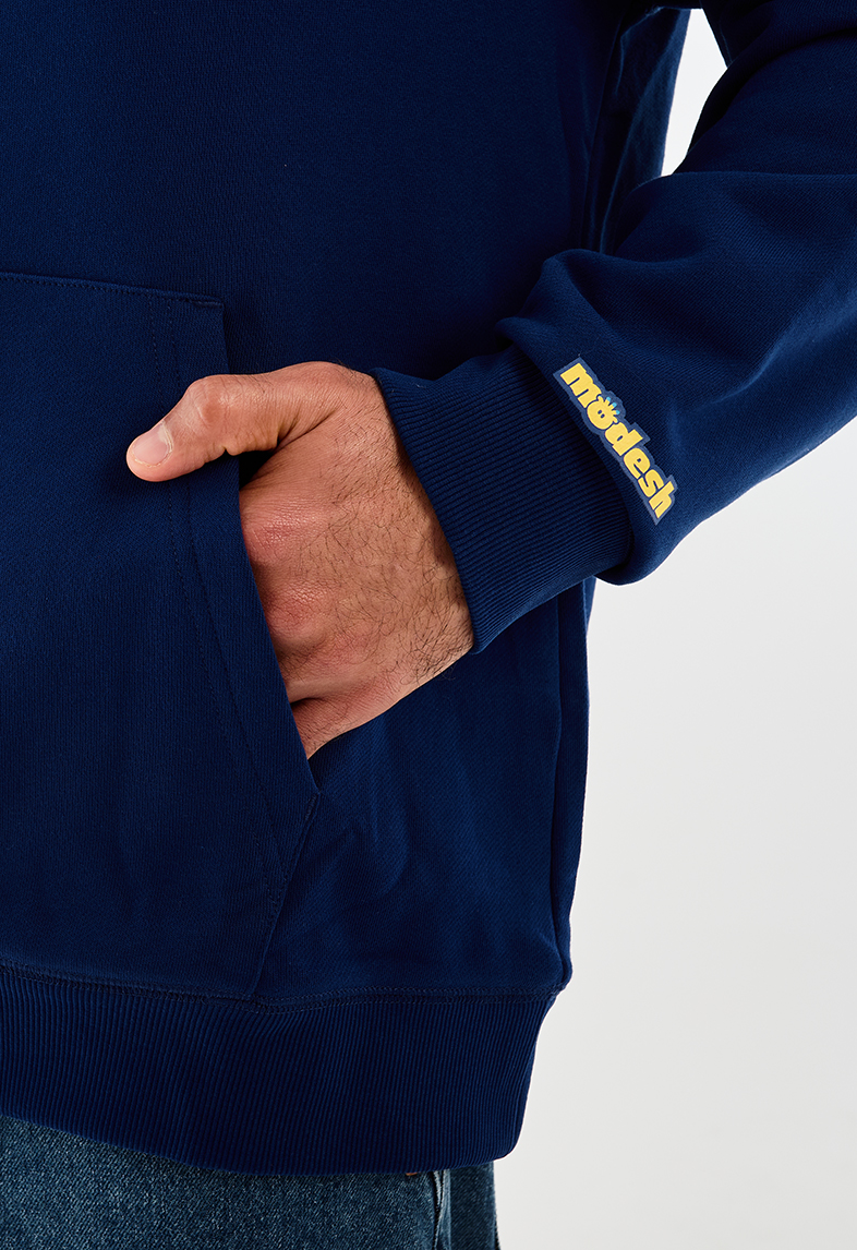 Hoodie Sweatshirt-Classic Blue image number 3