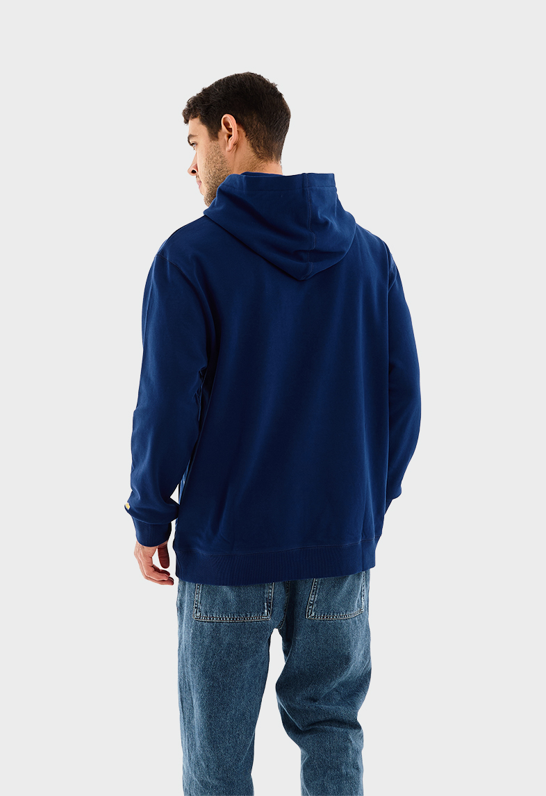 Hoodie Sweatshirt-Classic Blue image number 2