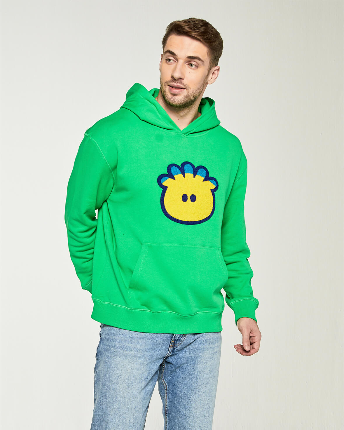 Hoodie Sweatshirt - Island Green image number 1