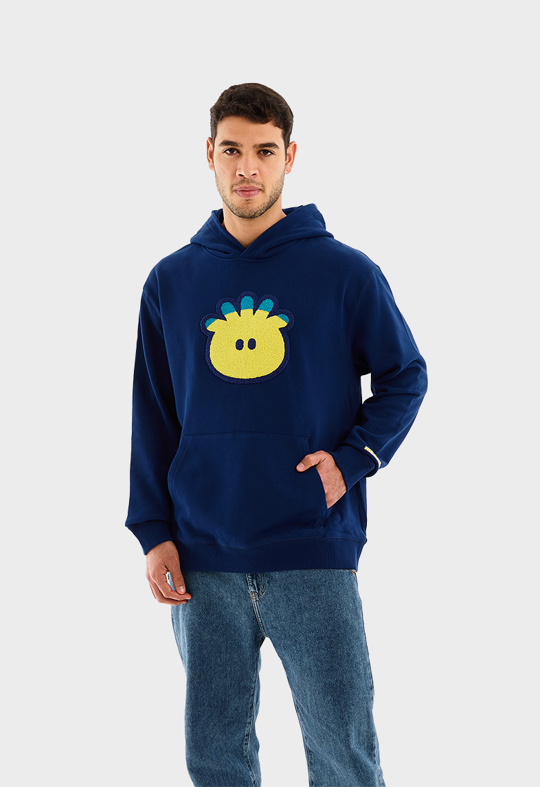 Hoodie Sweatshirt-Classic Blue image number 1