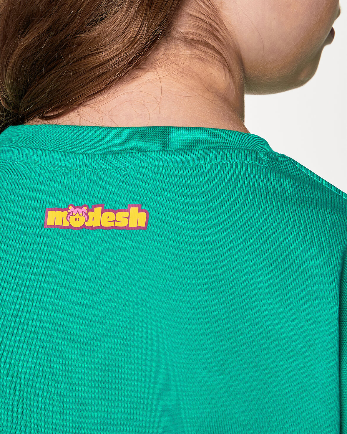 Cropped Tee - Spectra Green image number 3